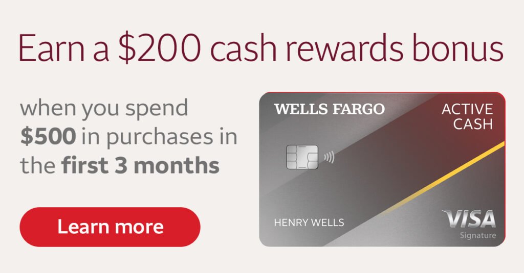 Wells Fargo Active Cash Credit Card